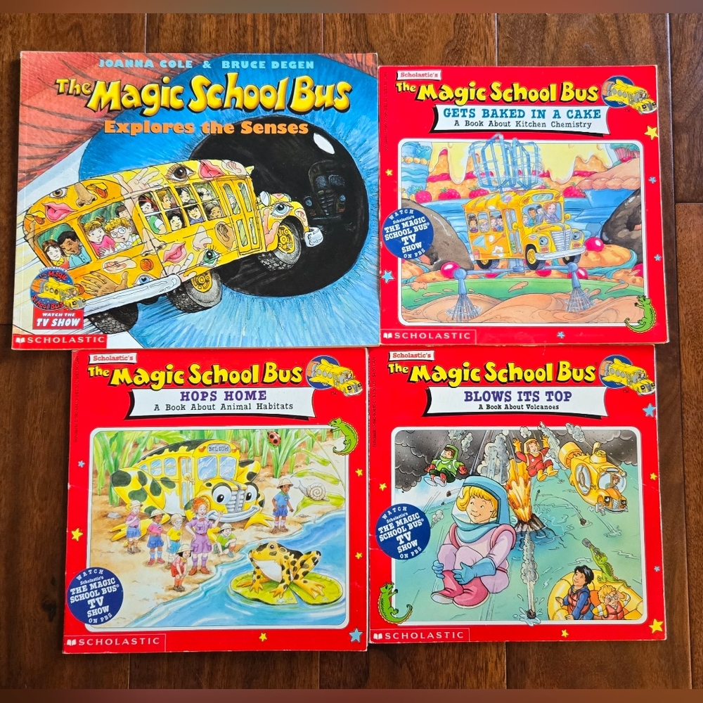 The Magic School Bus Book Lot